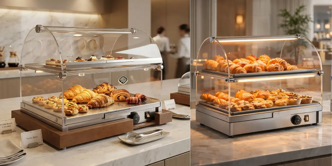 productos elegantes y multifuncionales para un servicio de buffet impecable