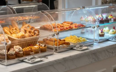 Vetrine per esposizione di prodotti alimentari: