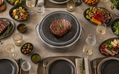 Show Cooking and Tabletop Grilling: A Technical Guide to Lava Stone vs. Soapstone for High-End Catering